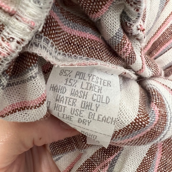 Kylie Paige Linen-Blend Wide Leg Flowy Pants - Picture 6 of 6